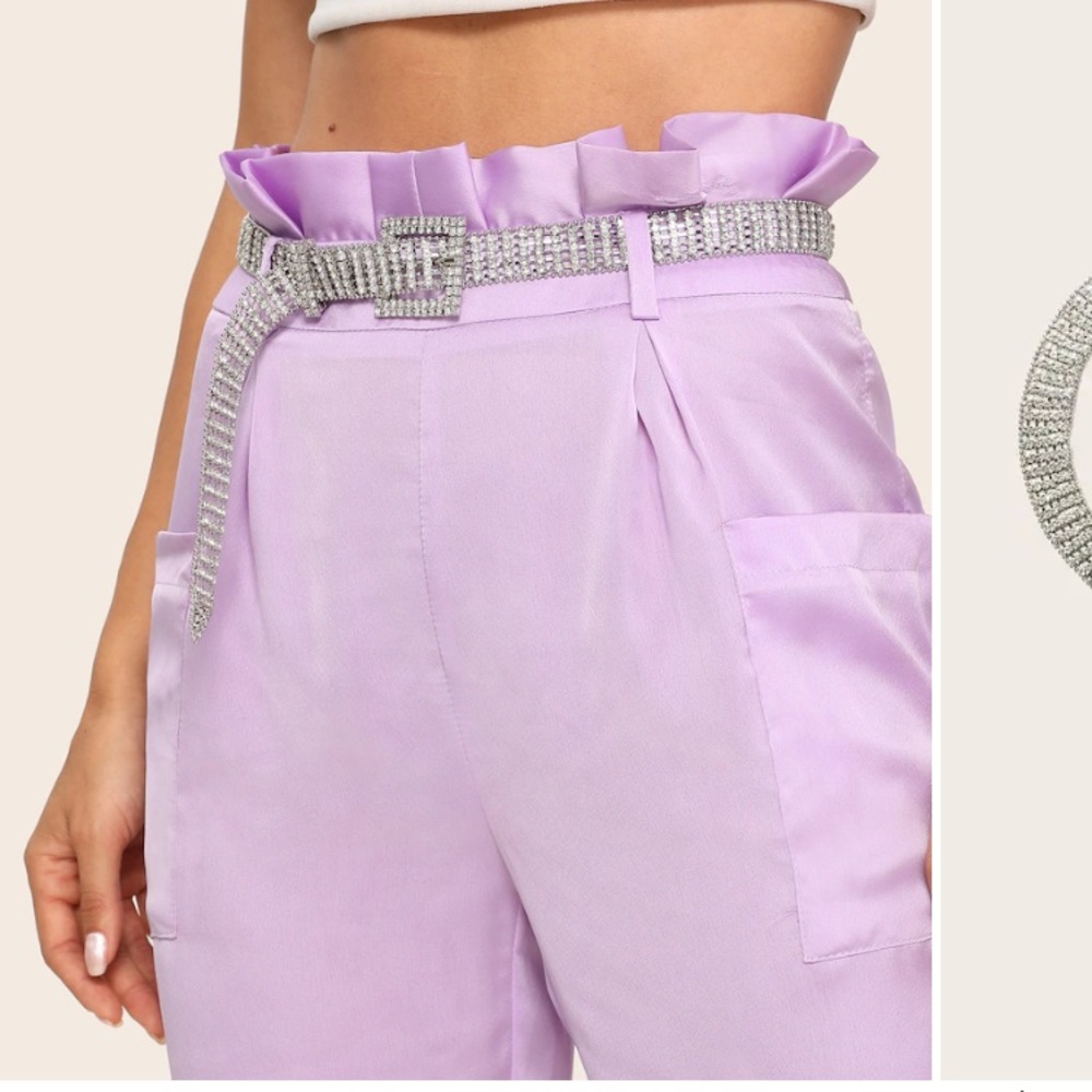 Rhinestone belt